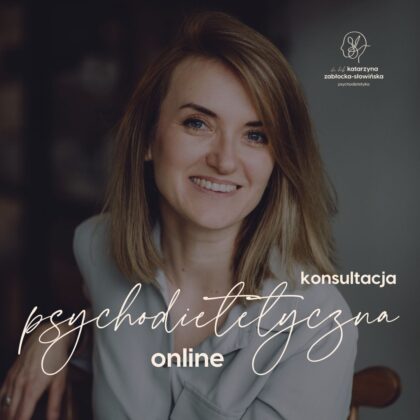Konsultacja psychodietetyczna online dr hab. Katarzyna Zabłocka-Słowińska Psychodietetyk